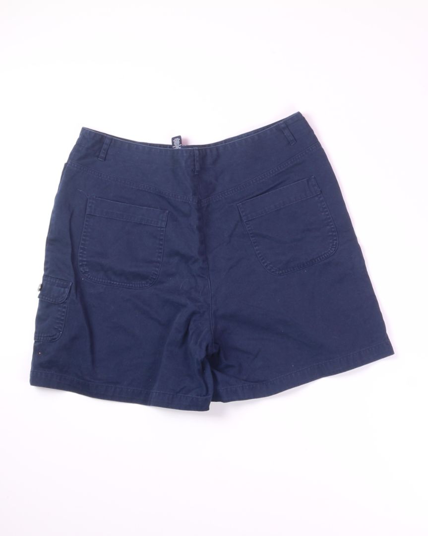 Blue Crazy Horse Cargo Shorts, 14