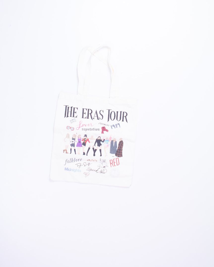 White "The Eras Tour" Tote