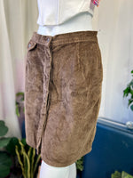 Brown Ralph Lauren Corduroy Skirt, 8