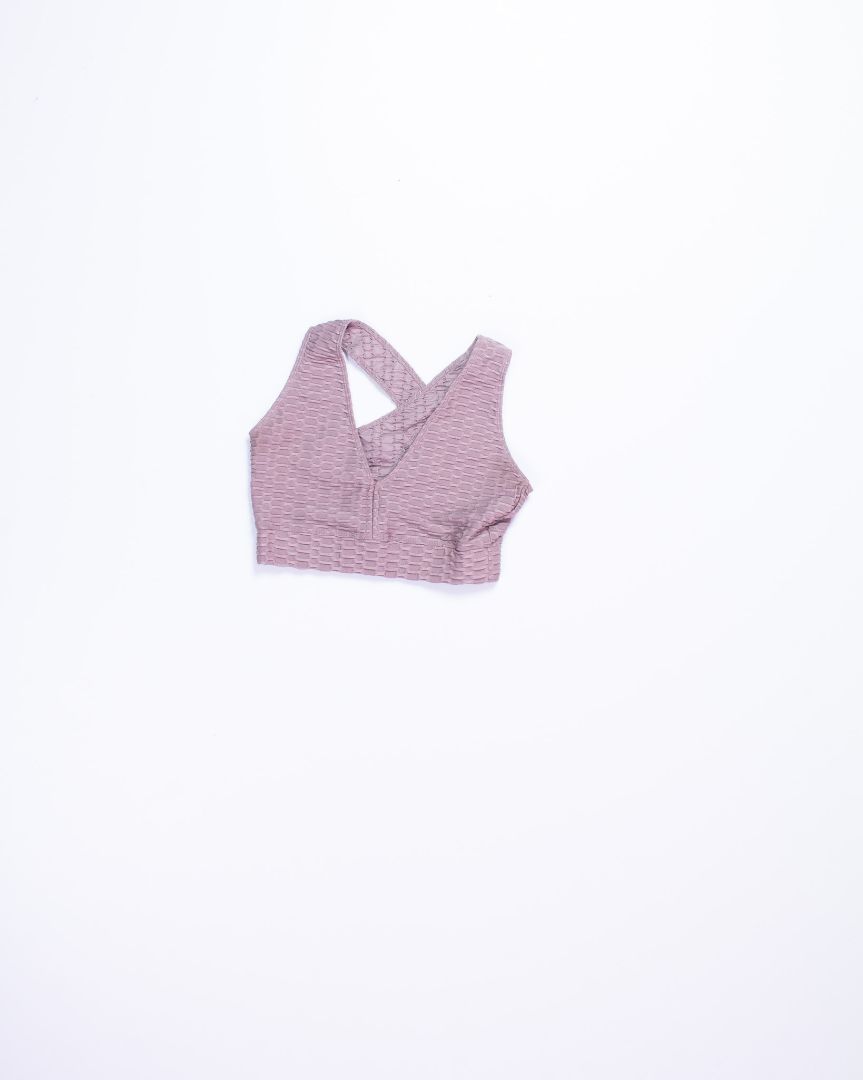 Tan Forever21 Sports Bra, S