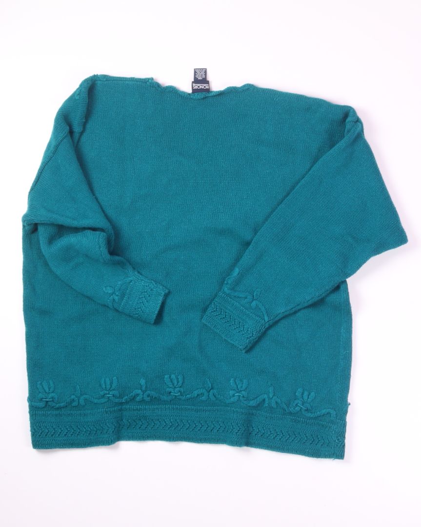 Teal Honors Sweater, 18W