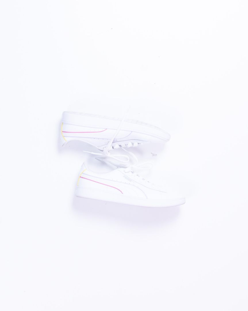 White Puma Sneaker, 8