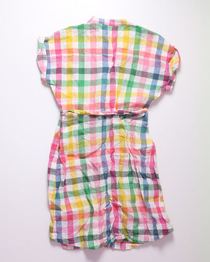 Multi Boden Checker Romper, 8