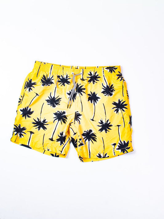 Yellow Maamgic Swim Trunk, XL