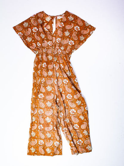 Orange World Market Jumpsuit, S/M