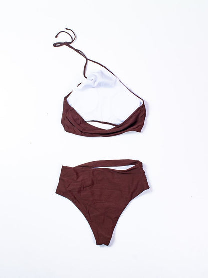 Brown Shein Bikini, M