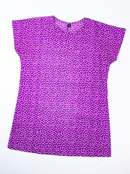 Purple Shein Shift Dress, 1X