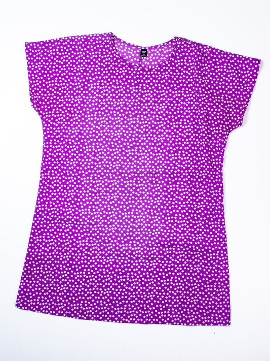 Purple Shein Shift Dress, 1X