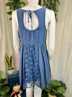 Blue Abercrombie & Fitch Babydoll Dress, S
