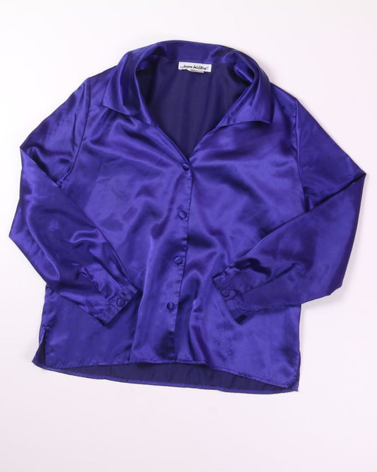 Purple Joan Walters Button Down, L