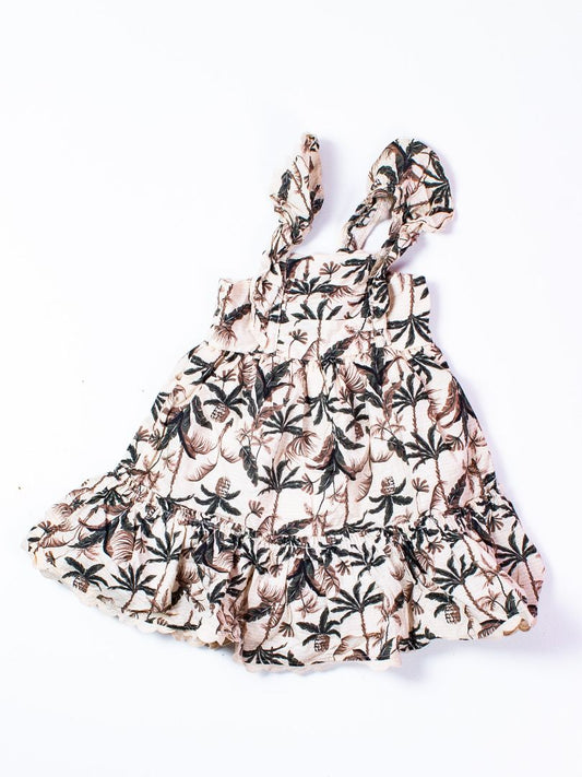 Beige Tommy Bahama Tiered Dress, 18-24M