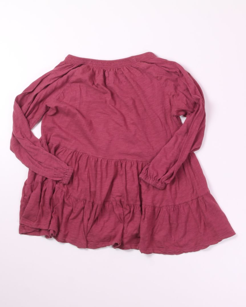 Pink Maeve Baby Doll Top, M