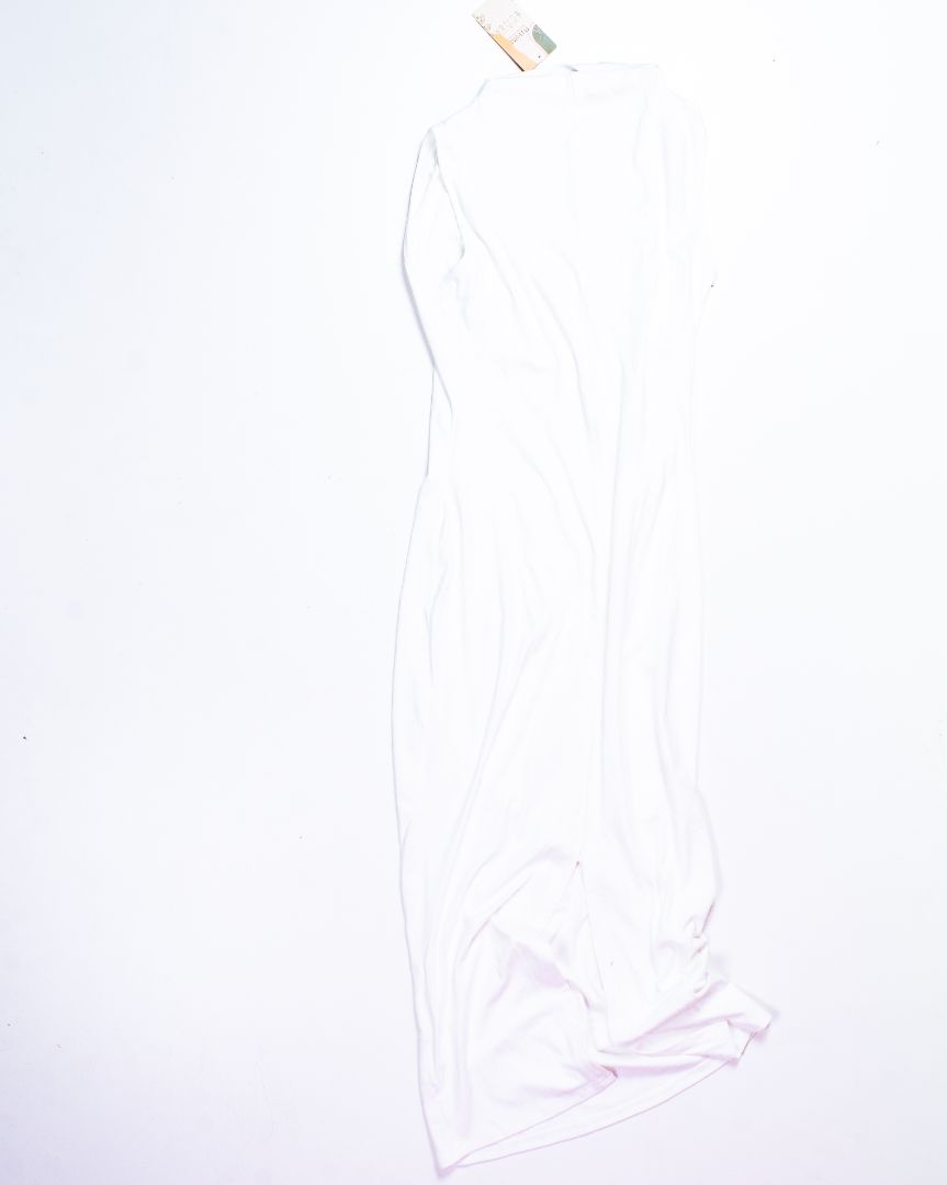 White BTFBM Bodycon Dress, M