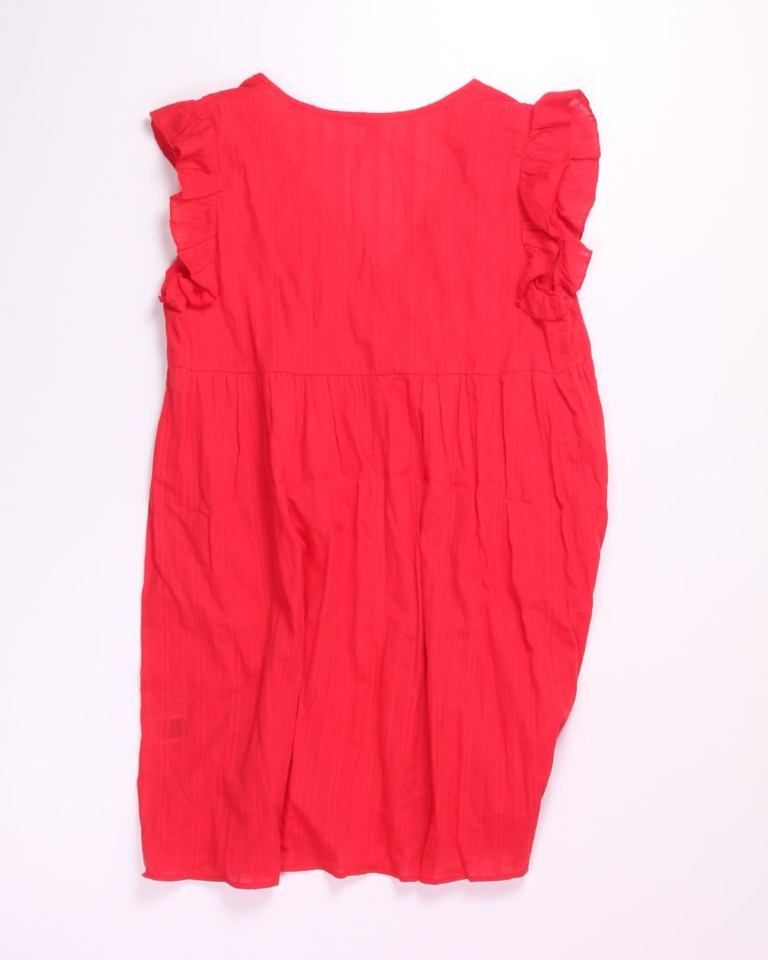 Red Shein Babydoll Dress, 8/10