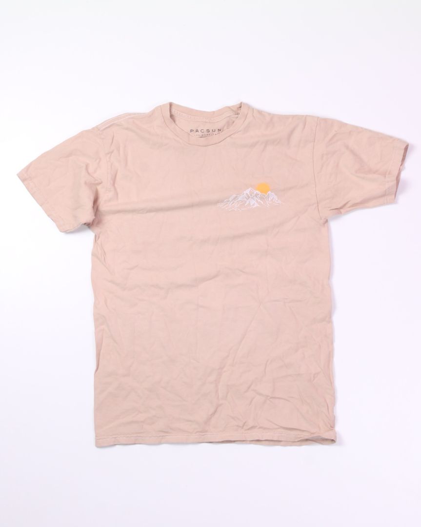 Tan Pacsun Graphic Tee, M