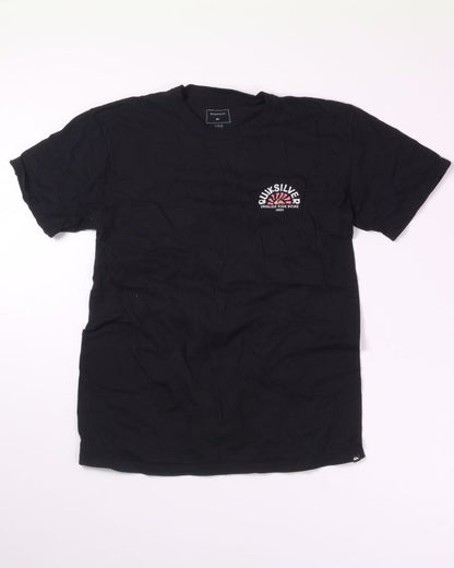 Black Quiksilver Graphic Tee, L