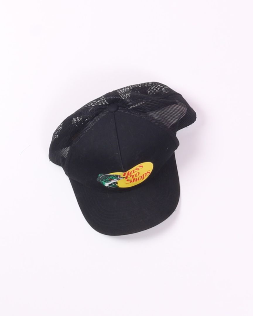 Black Bass Pro Shops Trucker Hat, OSFM