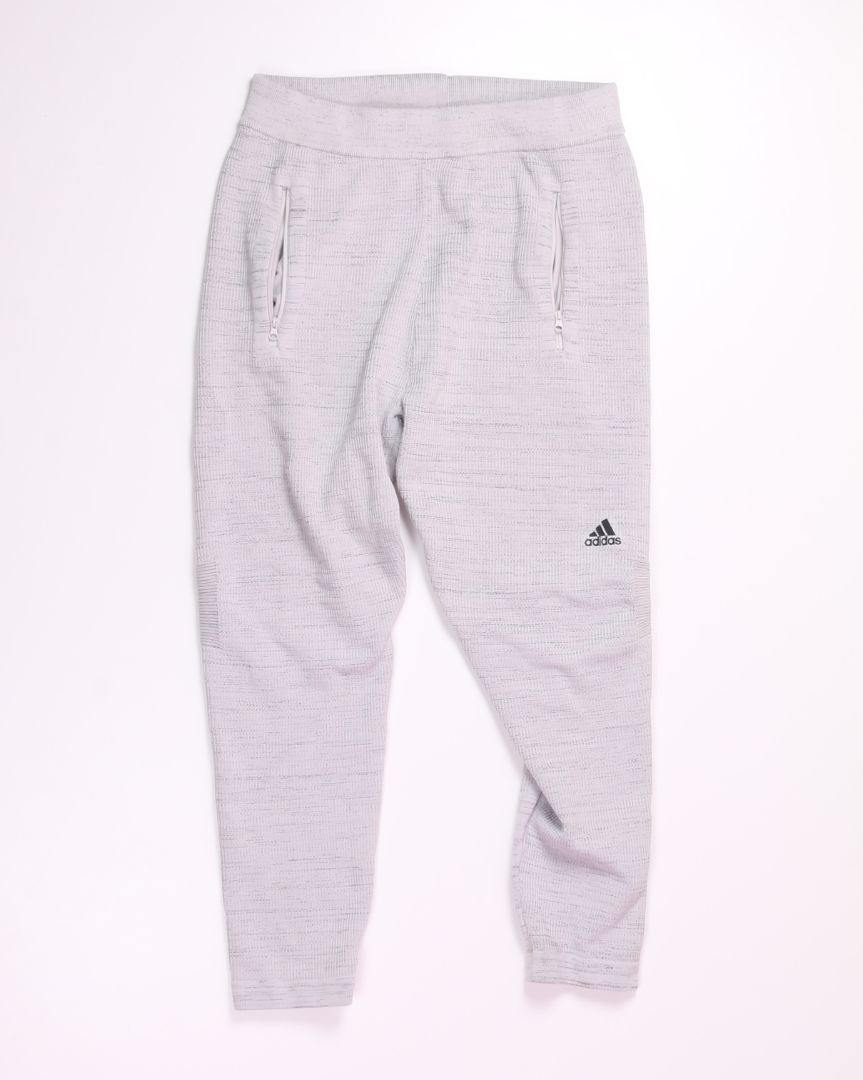 gray Adidas Joggers, L