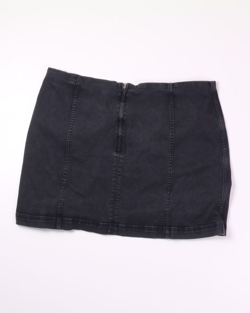 Black Wild Fable Denim Mini Skirt, 24