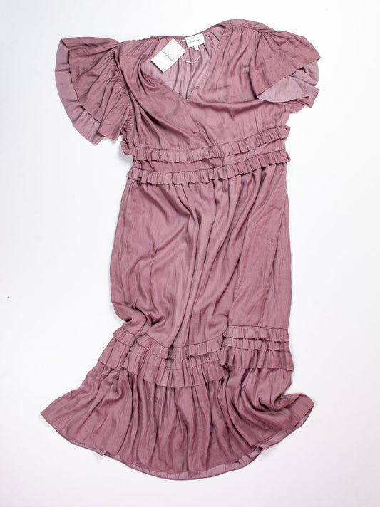 Brown Bohme Midi Dress, XL