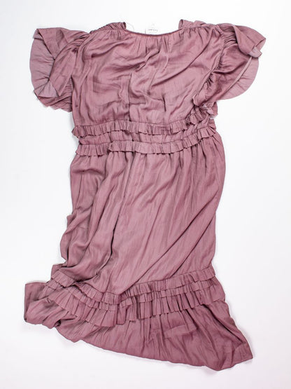 Brown Bohme Midi Dress, XL