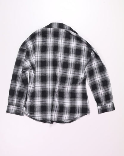 B&W Fantaslook Flannel Button Up, S