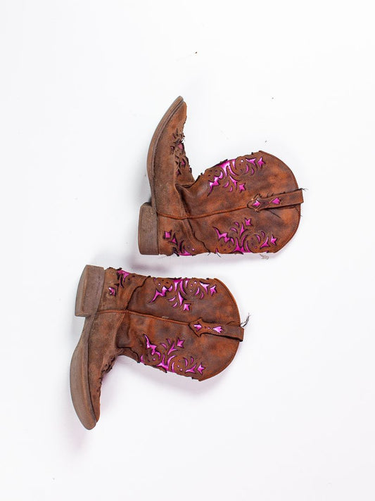 Brown Roper Cowboy Boots, 3