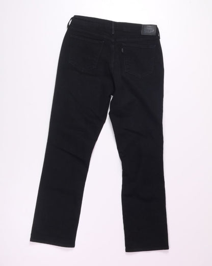 Black Levi's Straight Leg Jeans, 29