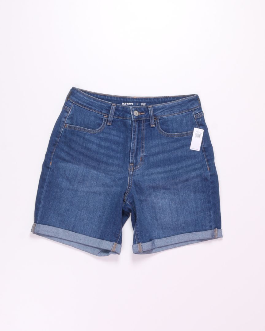 Denim Old Navy High Rise Shorts, 6