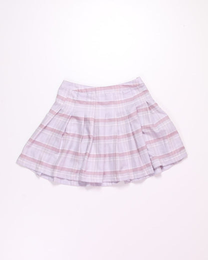 Pink Forever 21 Pleated Mini Skirt, M