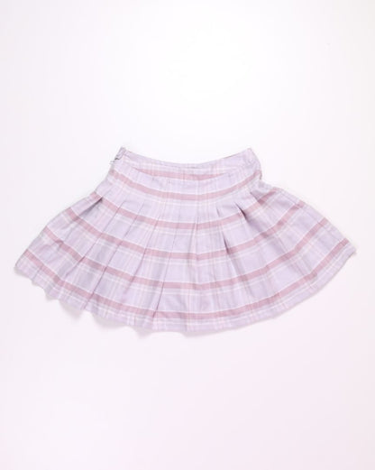 Pink Forever 21 Pleated Mini Skirt, M