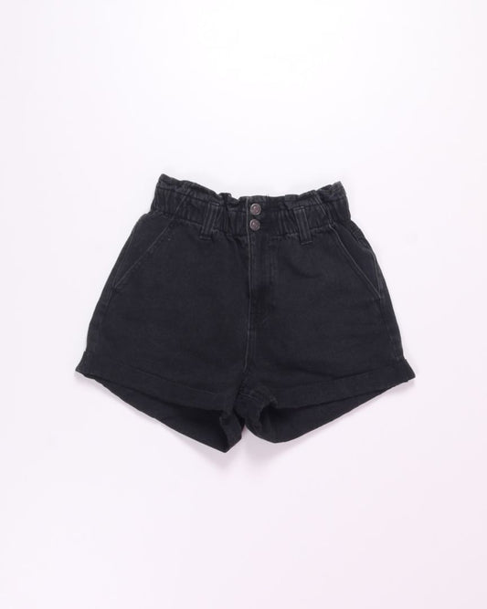 Black Forever 21 Paperbag Shorts, S