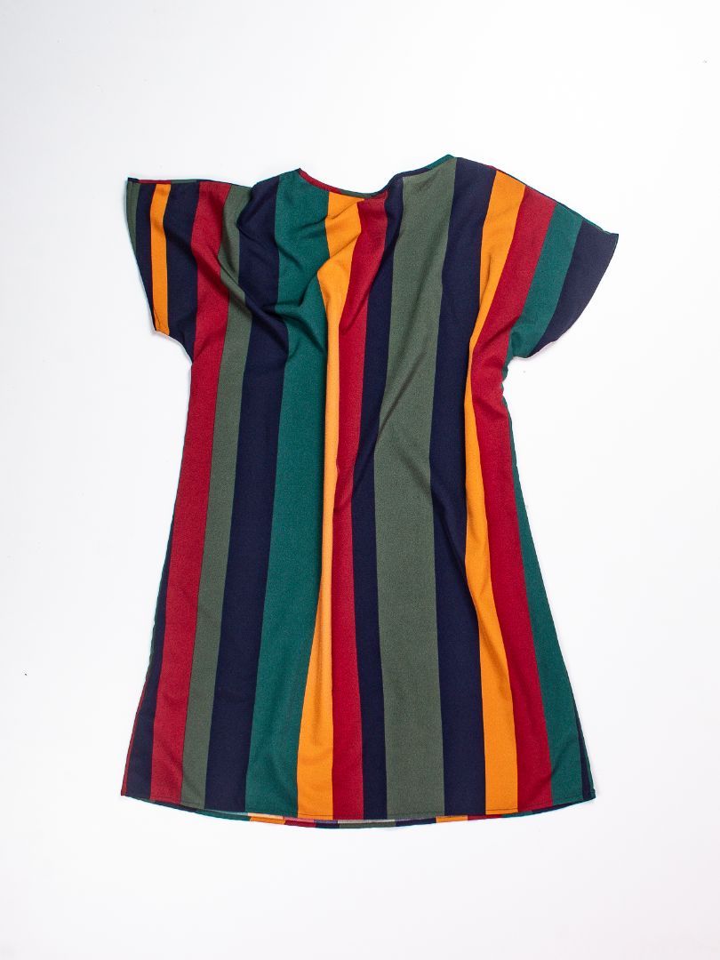 Multi Shein Shift Dress, L