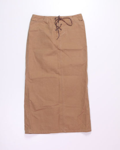 Brown Old Navy Vintage Y2K Maxi Skirt, 4