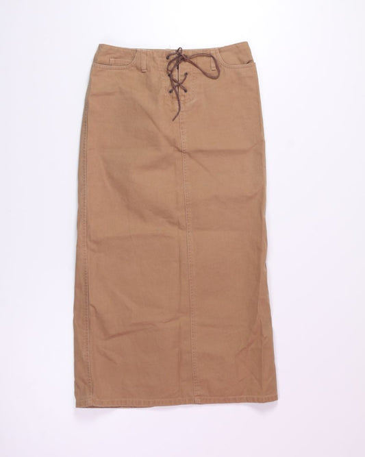 Brown Old Navy Vintage Y2K Maxi Skirt, 4