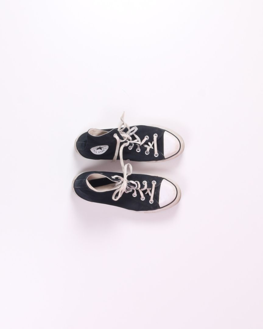 Black Converse Sneakers, 7