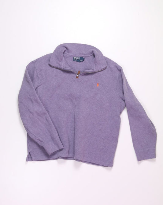 Purple Ralph Lauren Vintage Quarter Zip, XL