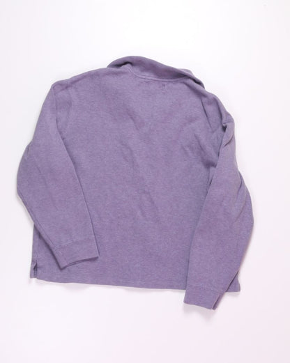 Purple Ralph Lauren Vintage Quarter Zip, XL