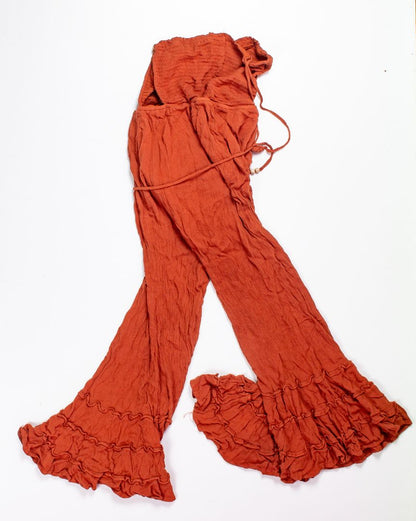 Orange Illa Illa Jumpsuit, M