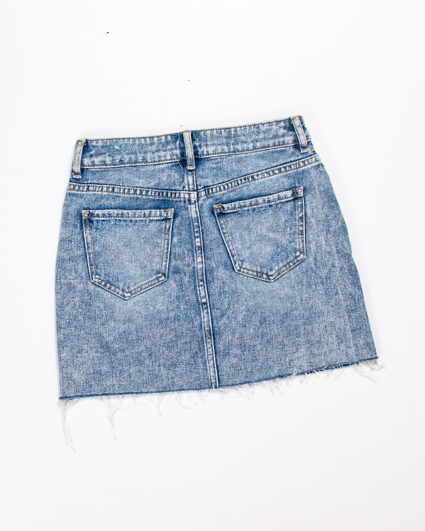 Denim Pacsun Mini Skirt, 24