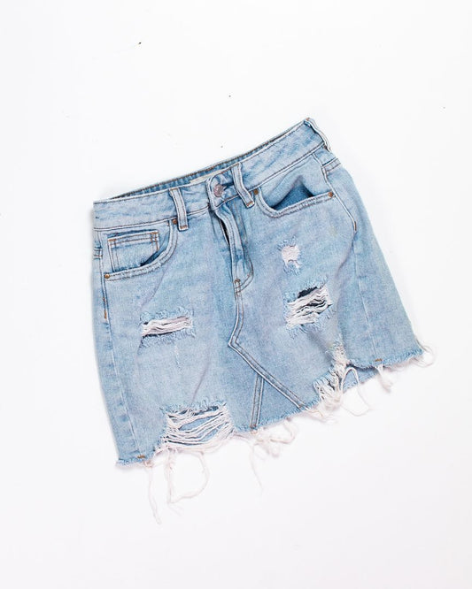 Denim Pacsun Mini Skirt, 23