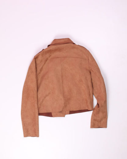 Brown Hyfve Cropped Jacket, L