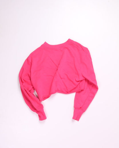 Pink NIA Cropped Pullover, M