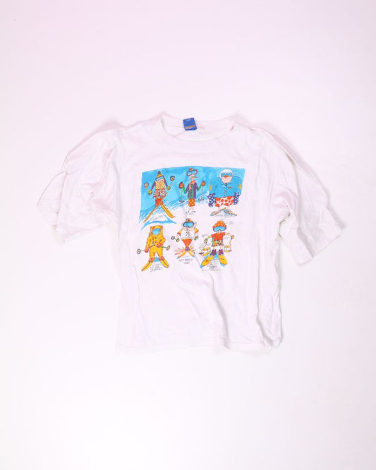 White Ocean Pacific Vintage Tee, O/S