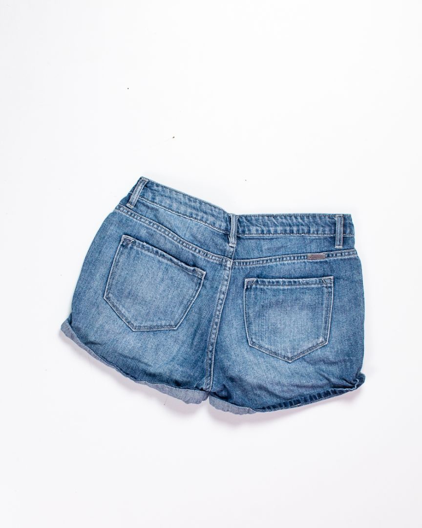 Denim KanCan Distressed Shorts, S