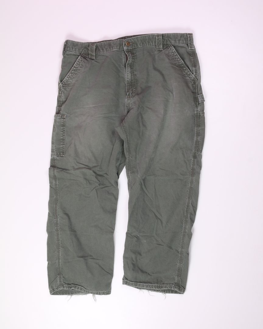 Green Carhartt Cargo Pants, 42x33