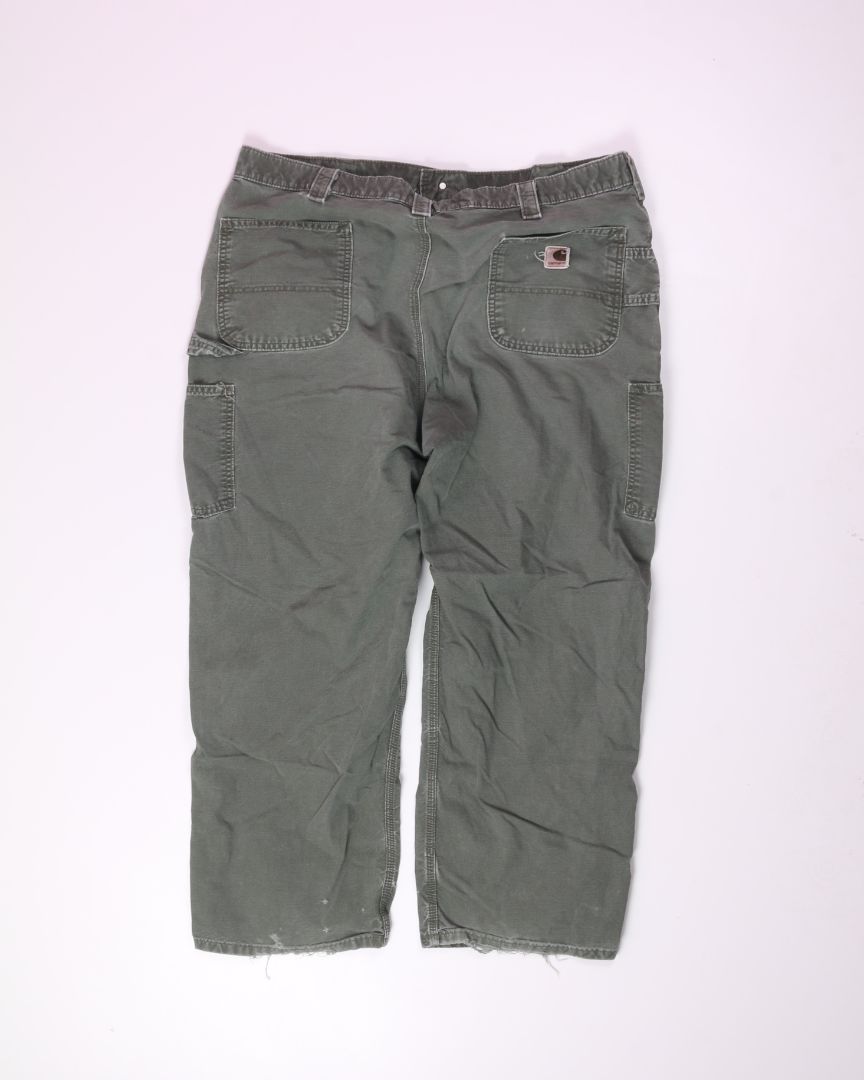 Green Carhartt Cargo Pants, 42x33