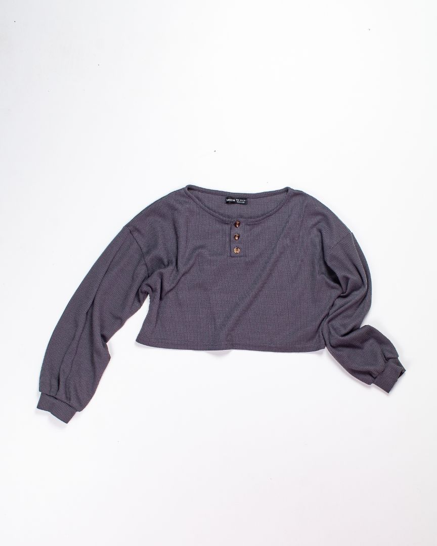 Gray Shein Long Sleeve, XS