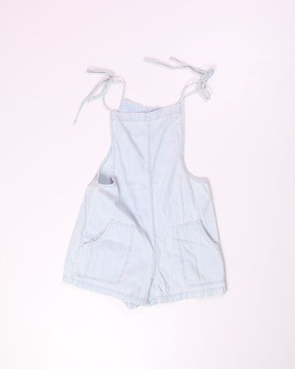 Denim Vanilla Star Romper, XS