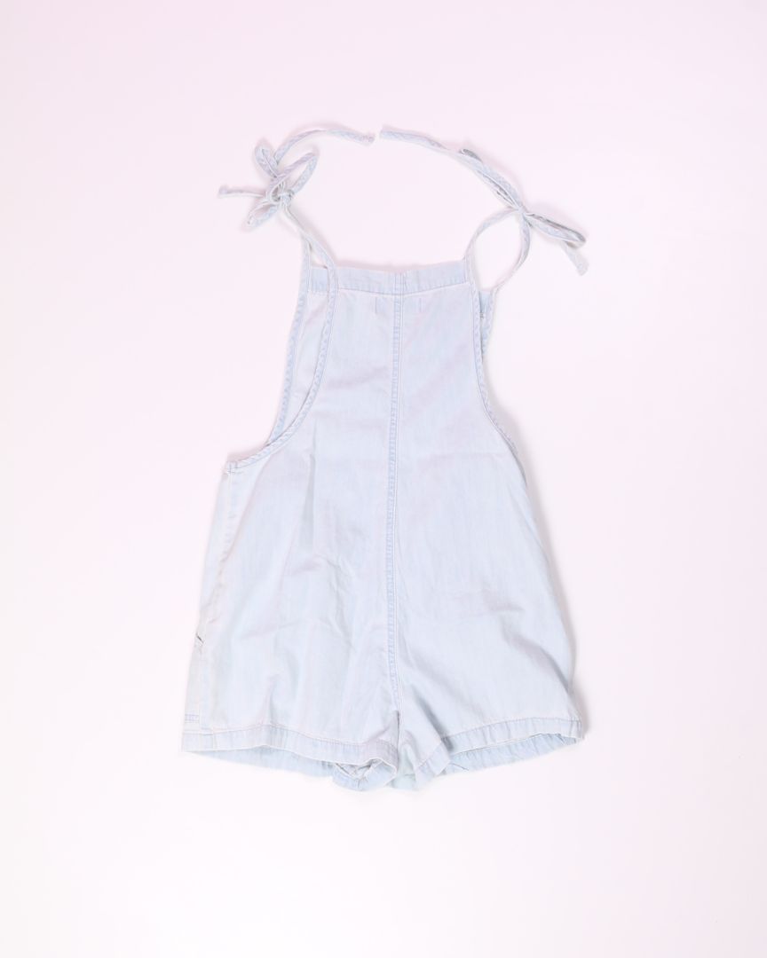 Denim Vanilla Star Romper, XS